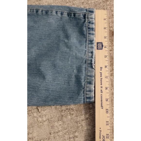 Vintage Southpole Baggy Jeans Size 38 Distressed Pockets Patchwork Rare - Picture 4 of 15